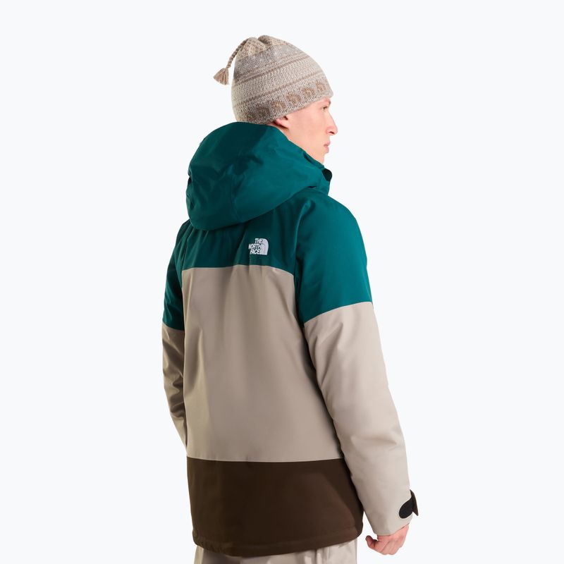 Pánská lyžařská bunda The North Face Chakal pacific teal/stone slab 3