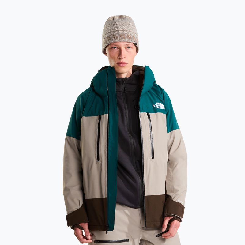 Pánská lyžařská bunda The North Face Chakal pacific teal/stone slab 4