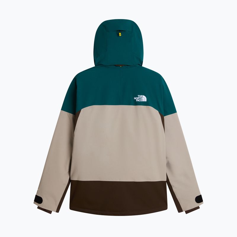 Pánská lyžařská bunda The North Face Chakal pacific teal/stone slab 6