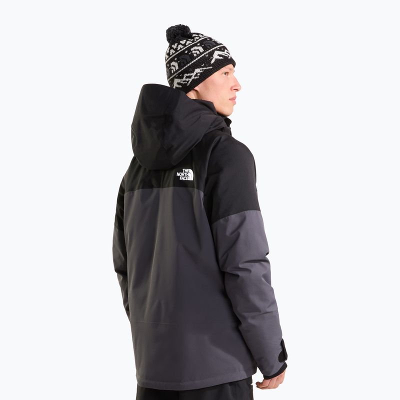 Pánská lyžařská bunda The North Face Chakal anthracite grey 3