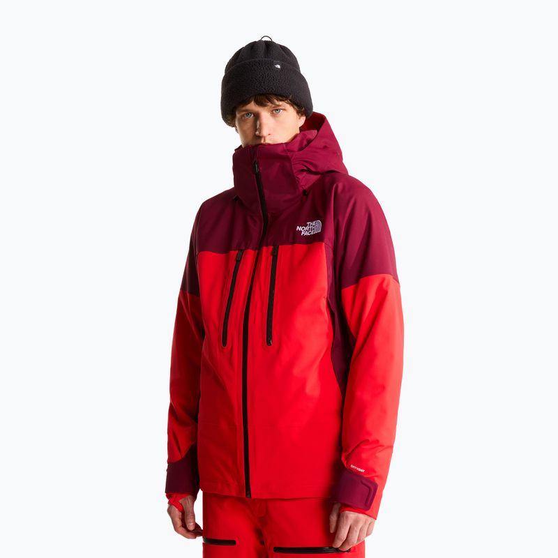 Pánská lyžařská bunda The North Face Chakal elevation red/burgundy