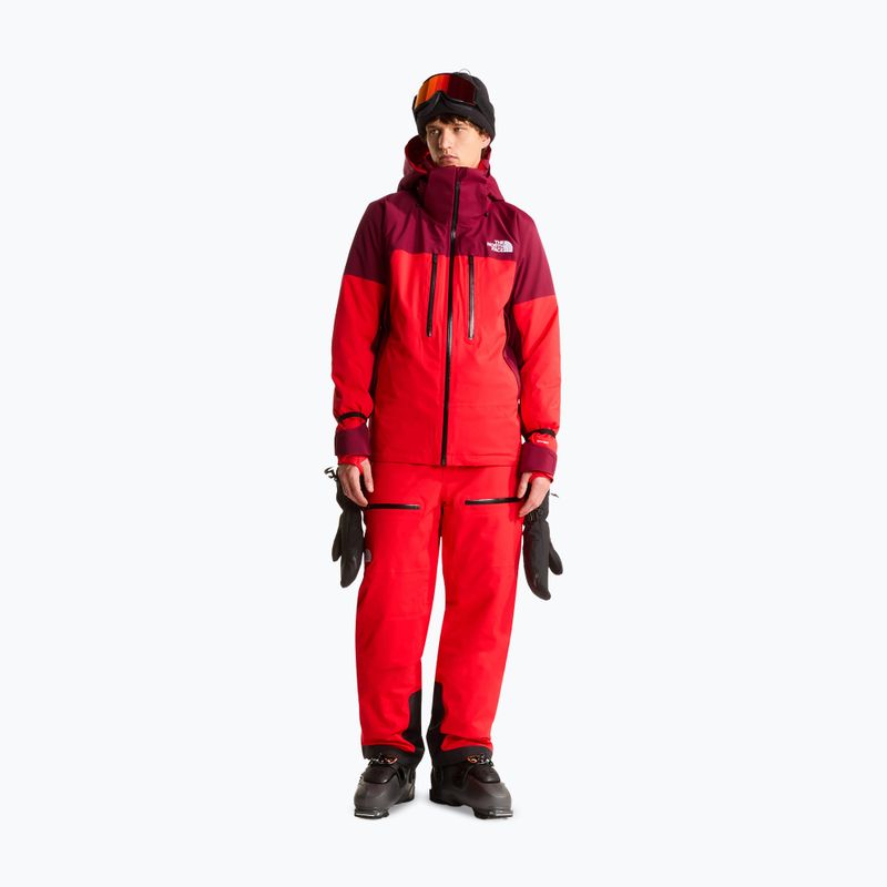 Pánská lyžařská bunda The North Face Chakal elevation red/burgundy 2