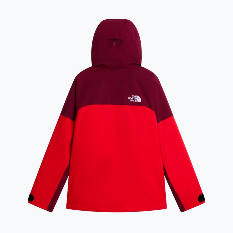 Pánská lyžařská bunda The North Face Chakal elevation red/burgundy 6