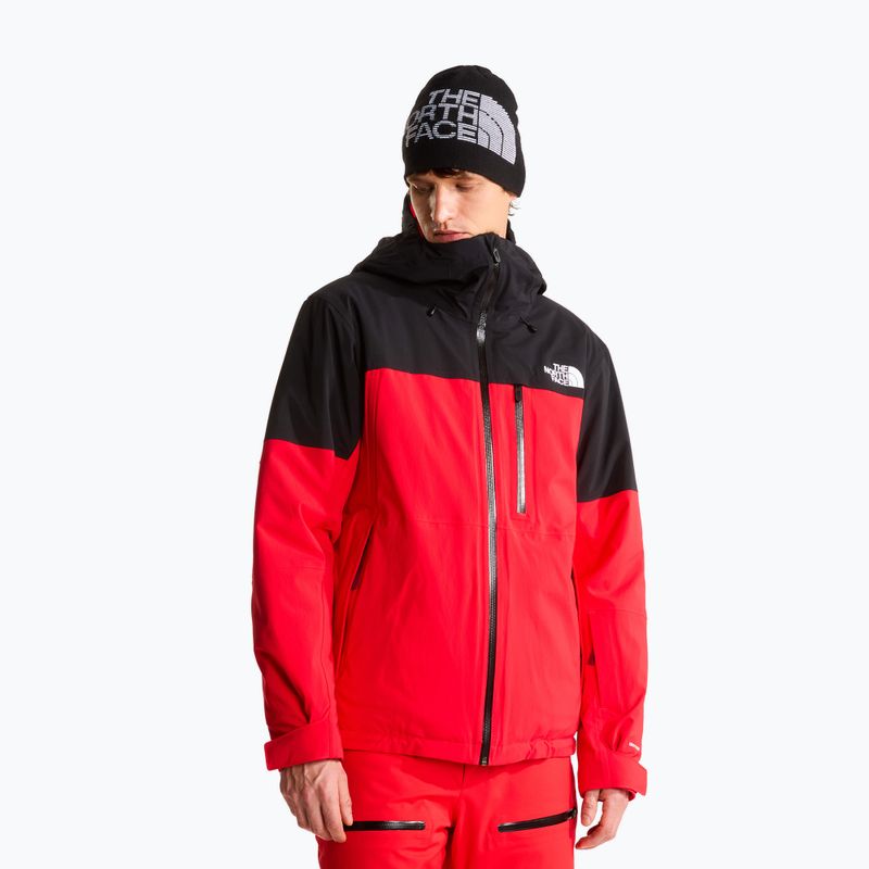Pánská lyžařská bunda The North Face Freedom Insulated elevation red/tnf black