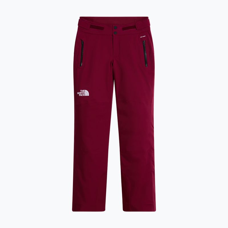 Dámské lyžařské kalhoty The North Face Lenado burgundy crush