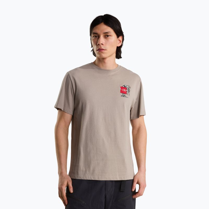 Tričko The North Face Gear Up Get Out RLX SS Tee Graphic stone slab