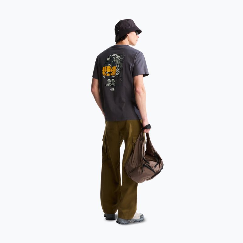 Tričko The North Face Gear Up Get Out RLX SS Tee Graphic anthracite grey 2