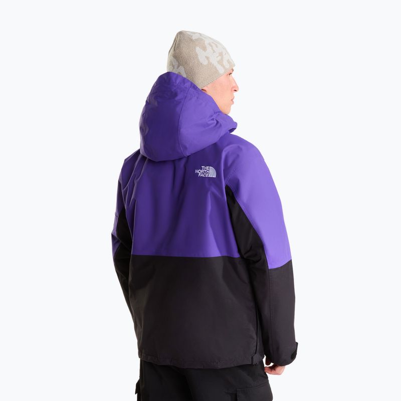 Pánská lyžařská bunda The North Face Everyday Anorak Peak Peak Purple/Tnf Black 3