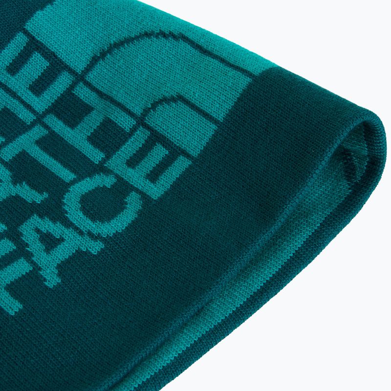 Zimní čepice The North Face Reversible Highline pacific teal/re 2