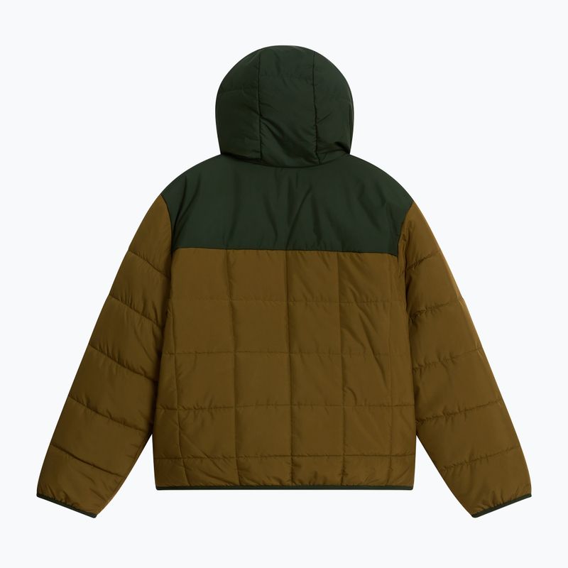 Dětská zateplená bunda The North Face Reversible Shasta FZ Hooded caraway seed/bo 7