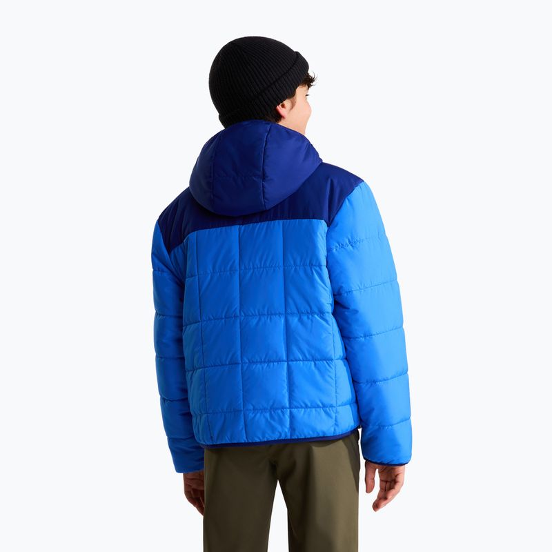 Dětská zateplená bunda The North Face Reversible Shasta FZ Hooded active blue/bol 3