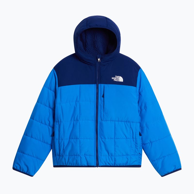 Dětská zateplená bunda The North Face Reversible Shasta FZ Hooded active blue/bol 6