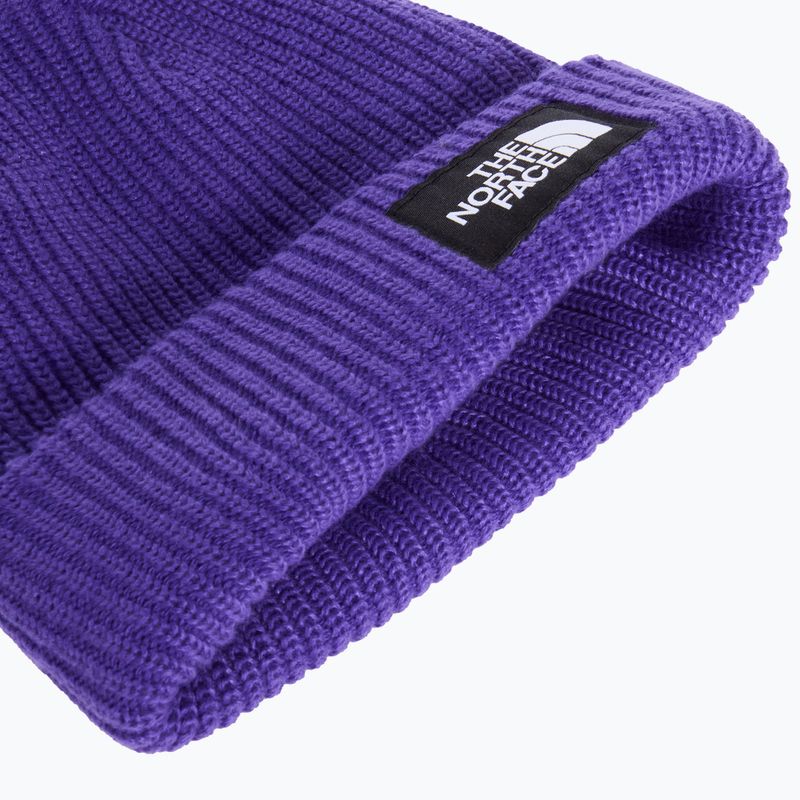Zimní čepice The North Face Salty Lined peak purple 2