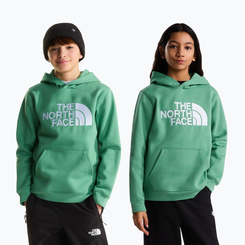 Dětská mikina The Noryh Face Essential Drew Peak Hoodie dimmed algae 3