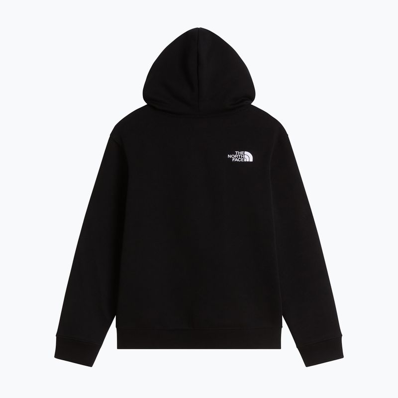 Dětská mikina The North Face Essential Drew Peak Hoodie tnf black 2