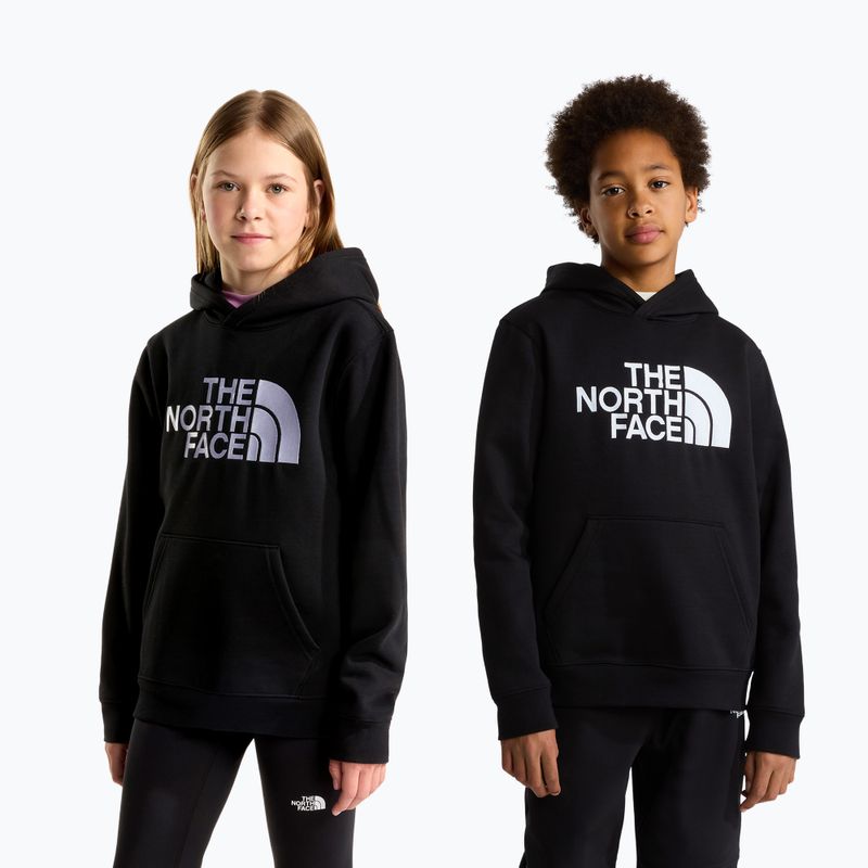 Dětská mikina The North Face Essential Drew Peak Hoodie tnf black 3