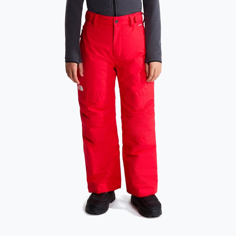 Dětské lyžařské kalhoty The North Face Freedom Insulated elevation red