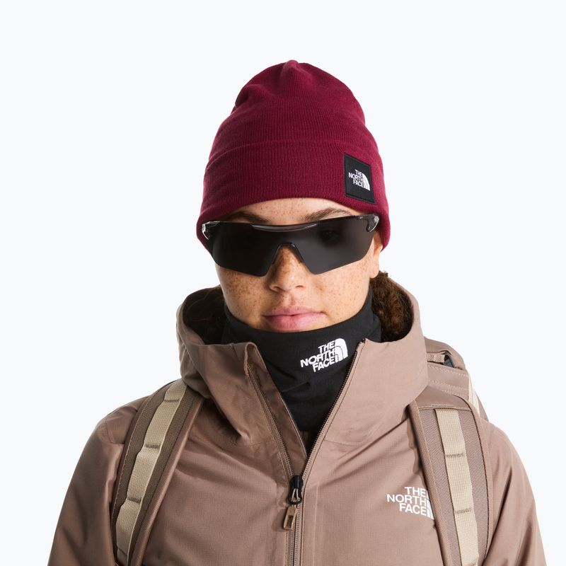 Zimní čepice The North Face Dock Worker Recycled Beanie burgundy crush 3