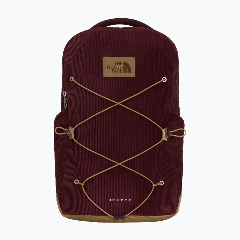 Městský batoh The North Face Jester Pro 28 l deep burgundy/leather bro