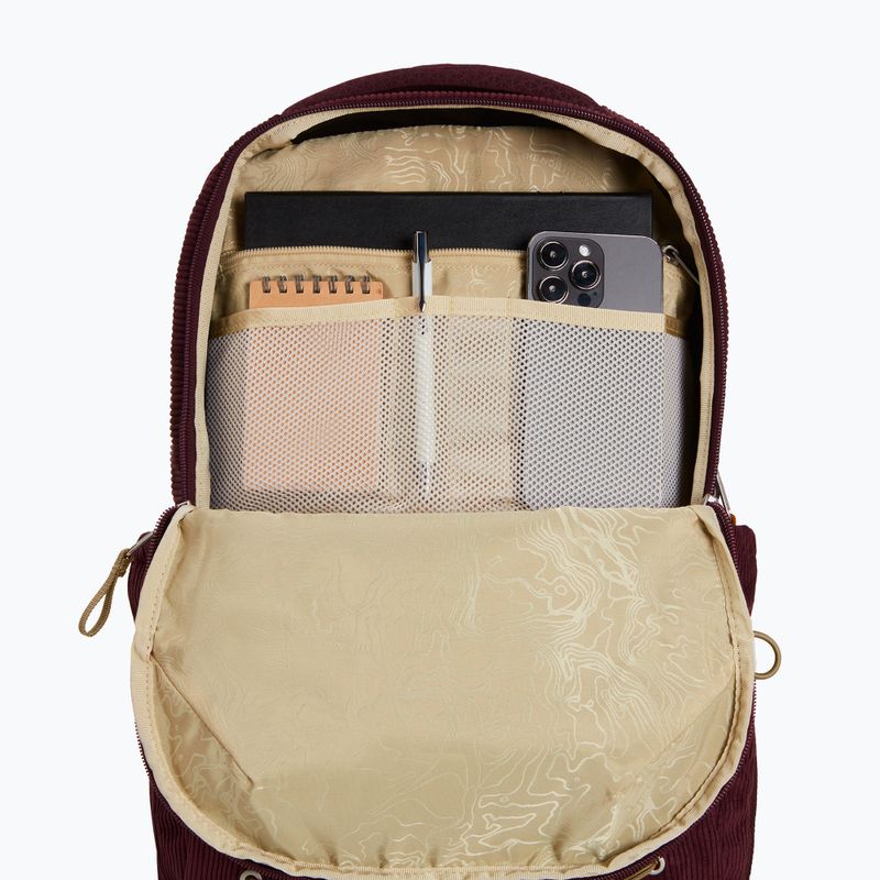 Městský batoh The North Face Jester Pro 28 l deep burgundy/leather bro 5