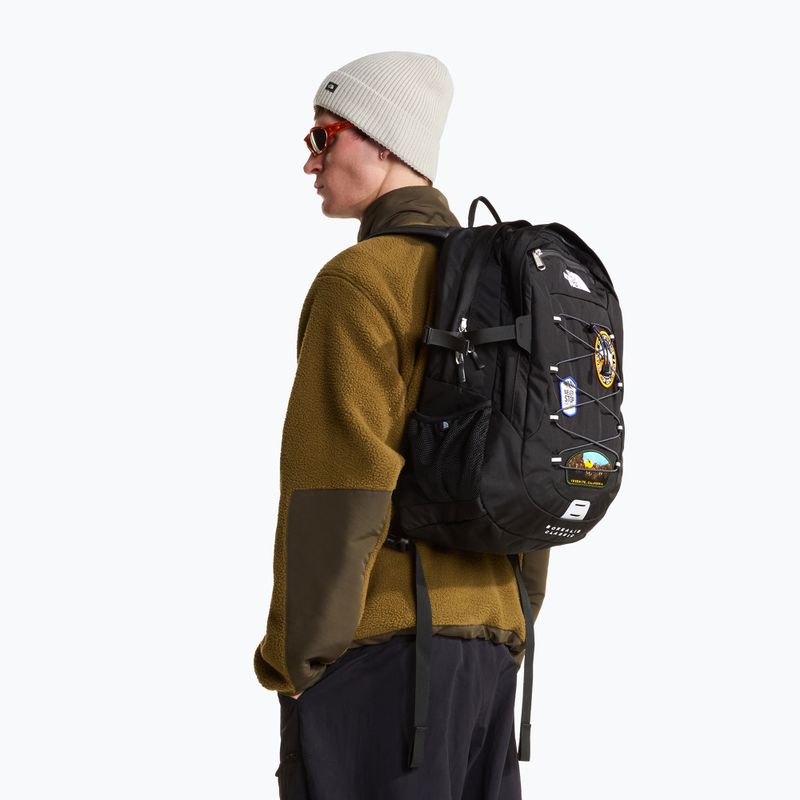 Městský batoh The North Face Borealis Classic Patch 29 l tnf black/asphalt grey/patch 6