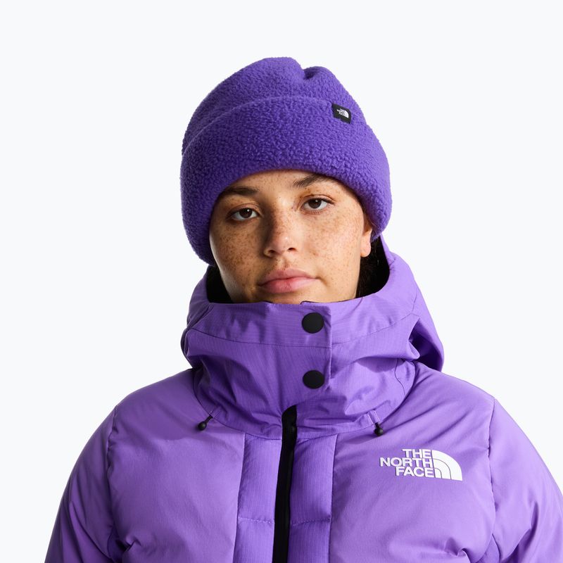 Zimní čepice The North Face Whimzy Convertible Beanie peak purple 4