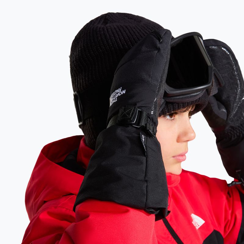 Dětské lyžařské rukavice The North Face Montana Mitt tnf black 4