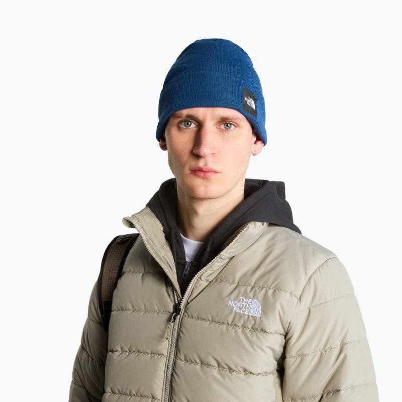 Zimní čepice The North Face Dock Worker Recycled Beanie shady blue 3