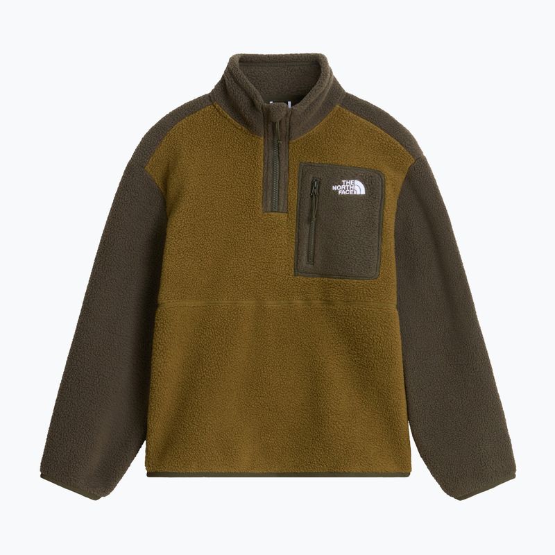 Dětská fleecová mikina The North Face Yumiori 1/4 Zip caraway seed/ne