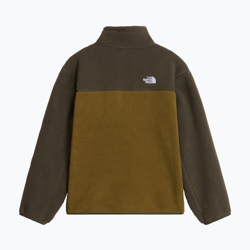 Dětská fleecová mikina The North Face Yumiori 1/4 Zip caraway seed/ne 2