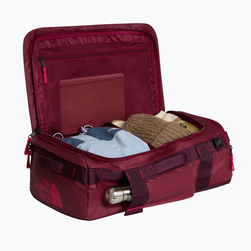 Cestovní taška The North Face Base Camp Voyager Duffel 32 l burgundy crush/deep bur 5