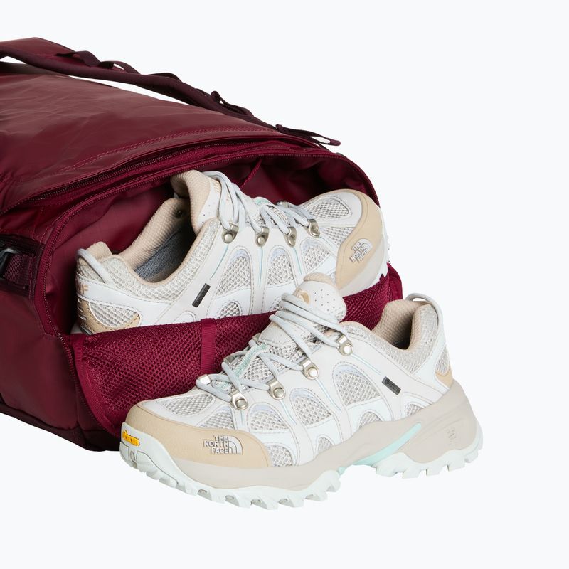 Cestovní taška The North Face Base Camp Voyager Duffel 32 l burgundy crush/deep bur 8