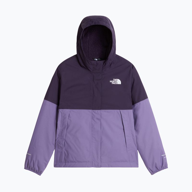 Dětská nepromokavá bunda The North Face Warm Antora Rain endless dusk/grounded plum 5