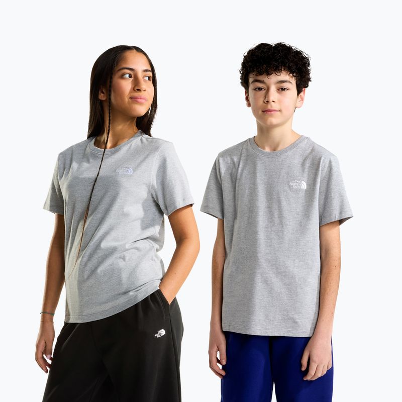 Dětské tričko The North Face Evolution Simple Dome SS Tee tnf pale grey h
