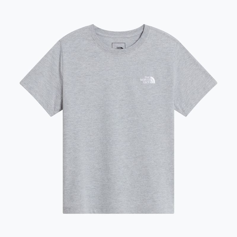Dětské tričko The North Face Evolution Simple Dome SS Tee tnf pale grey h 4