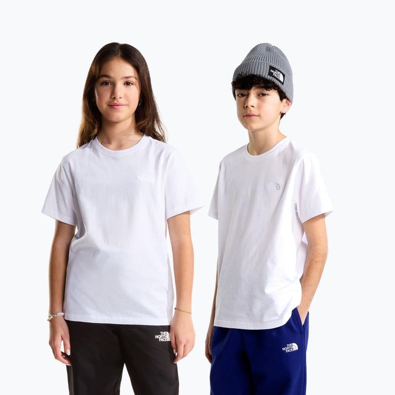 Dětské tričko The North Face Evolution Simple Dome SS Tee tnf white