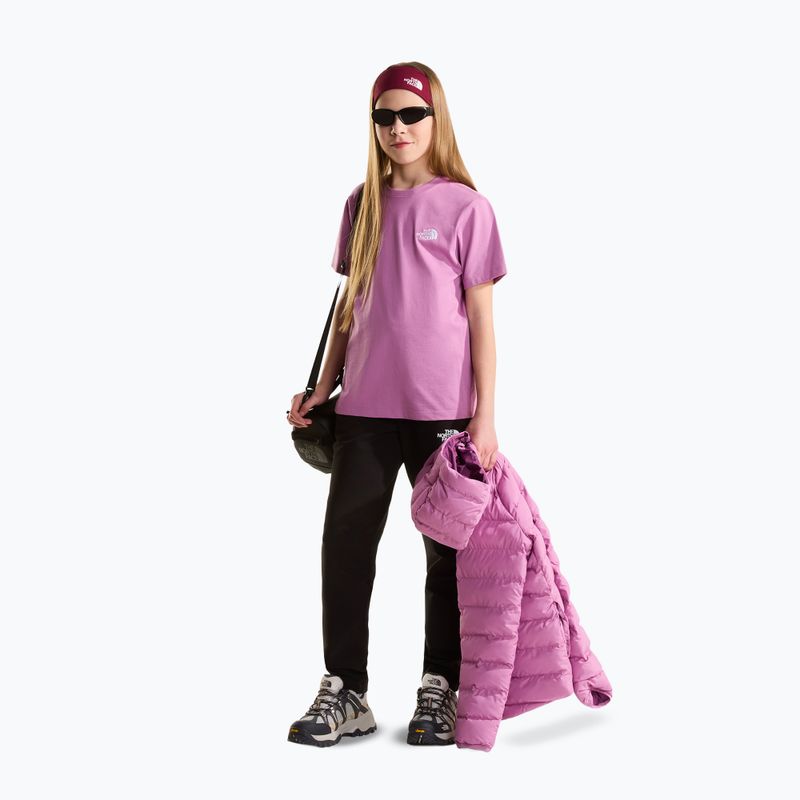 Dětské tričko The North Face Evolution Simple Dome SS Tee hushed lavender 2