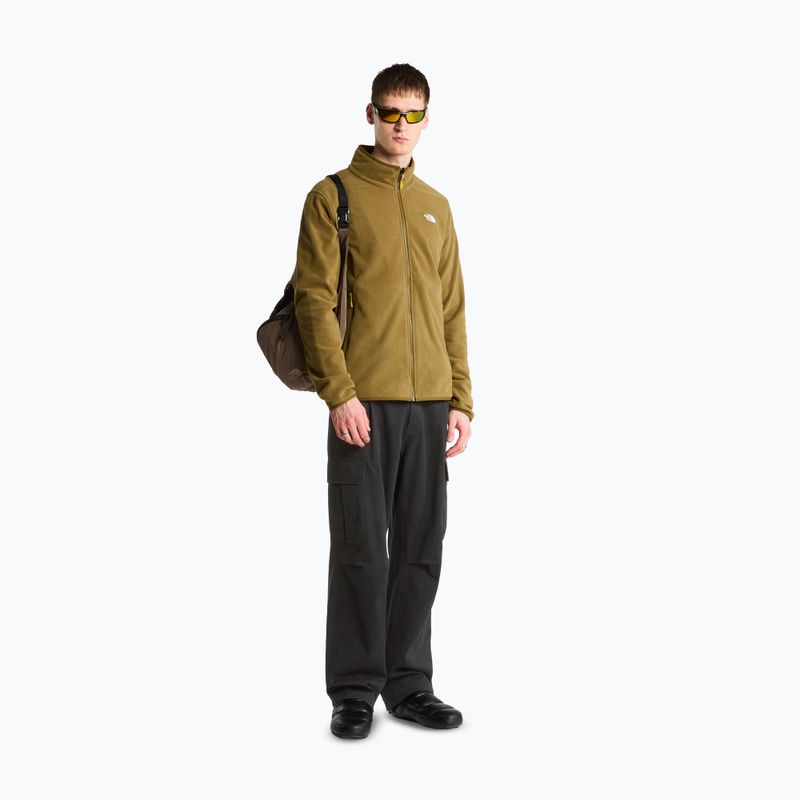 Pánská fleecová mikina The North Face Glacier Fleece caraway seed 2