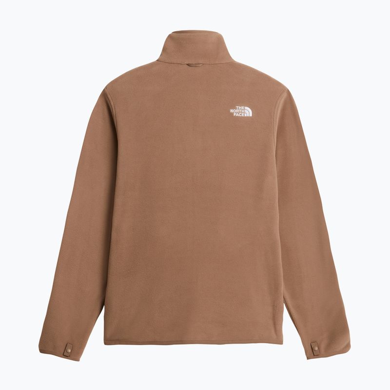 Pánská fleecová mikina The North Face Glacier Fleece garnet 6