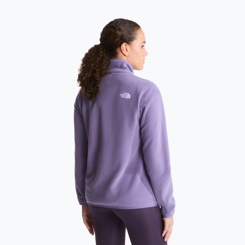 Pánská fleecová mikina The North Face Glacier Fleece grounded plum 3