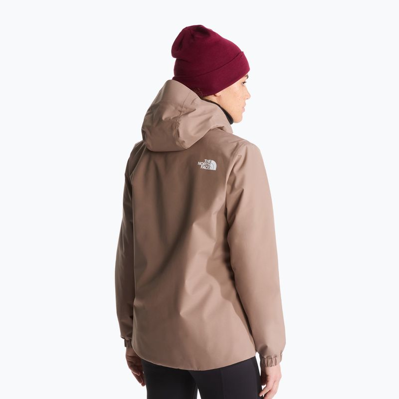 Dámská softshellová bunda The North Face Quest Mono garnet 3