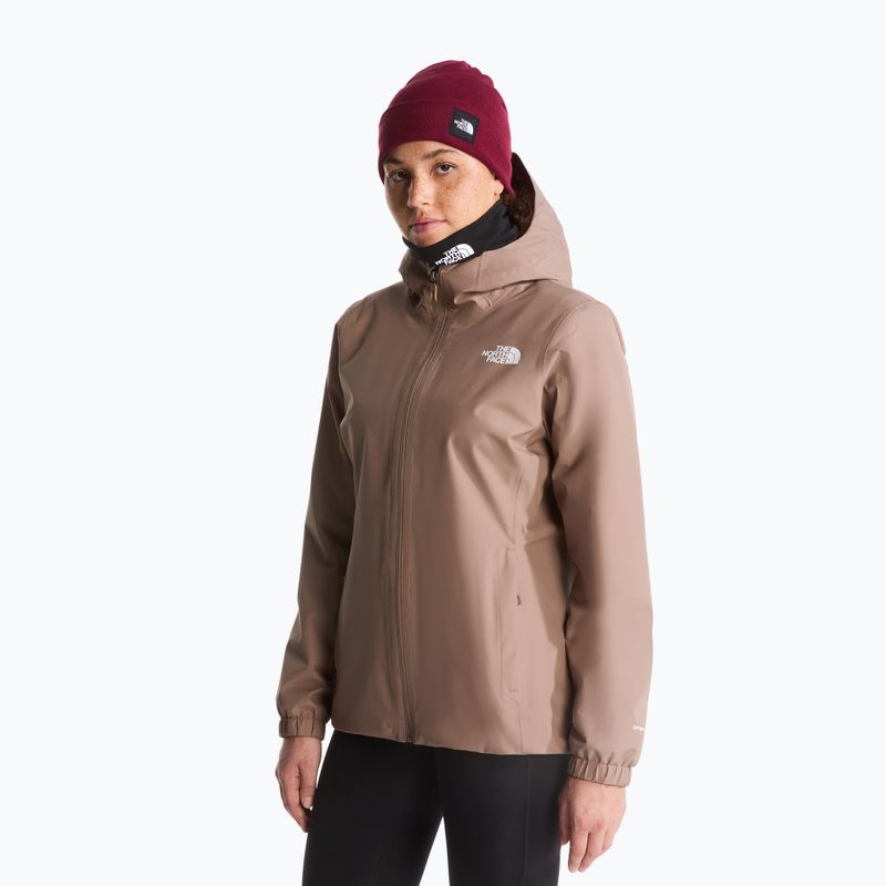 Dámská softshellová bunda The North Face Quest Mono garnet