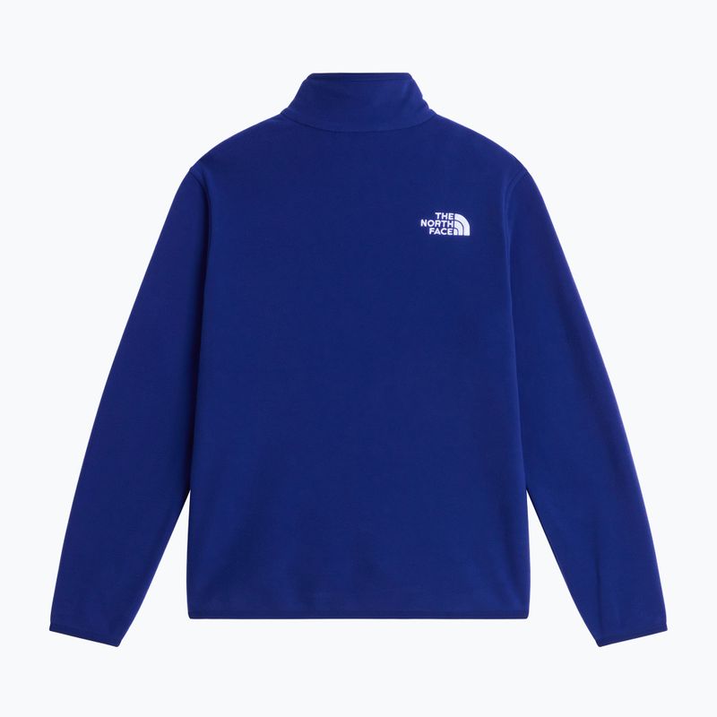 Dětská fleecová mikina The North Face Teen Glacier 1/4 Zip bold blue 5