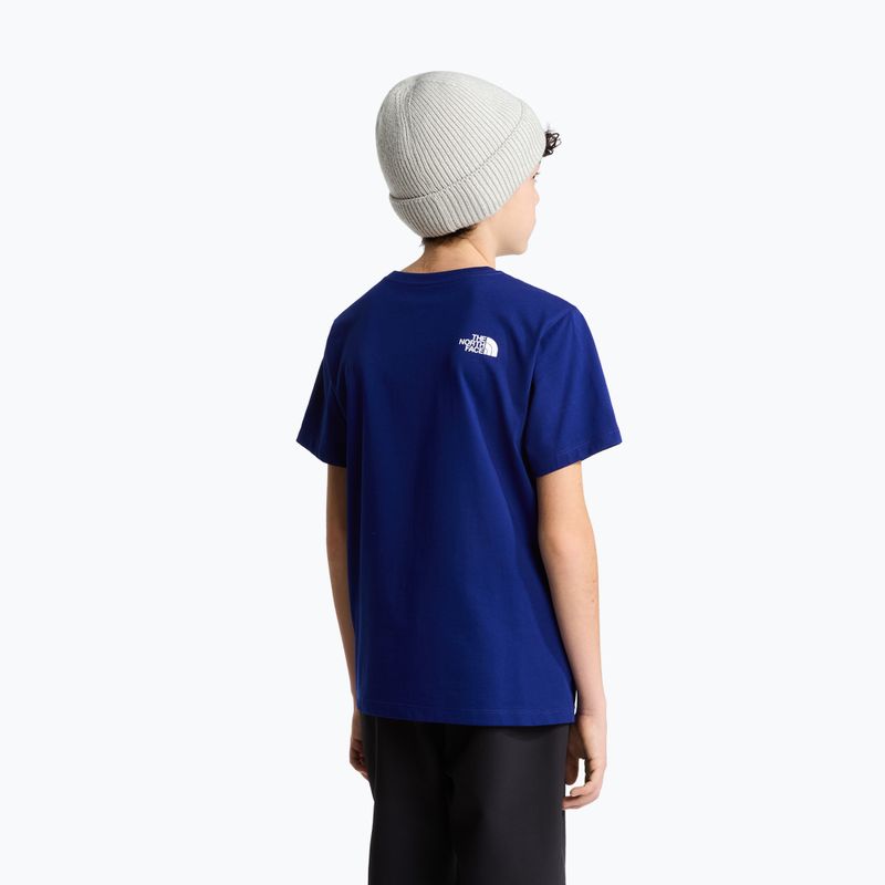 Dětské tričko The North Face Evolution Half Dome SS Tee bold blue 5