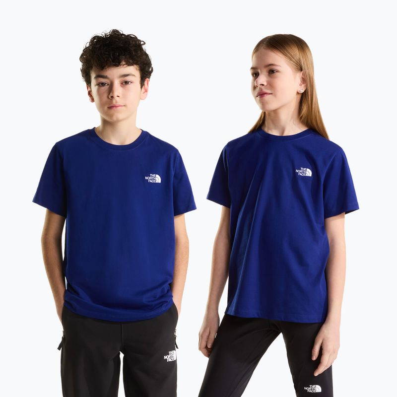 Dětské tričko The North Face Evolution Simple Dome SS Tee bold blue 3