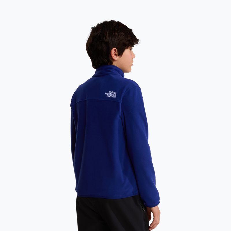 Dětská fleecová mikina The North Face Glacier Full Zip bold blue 3
