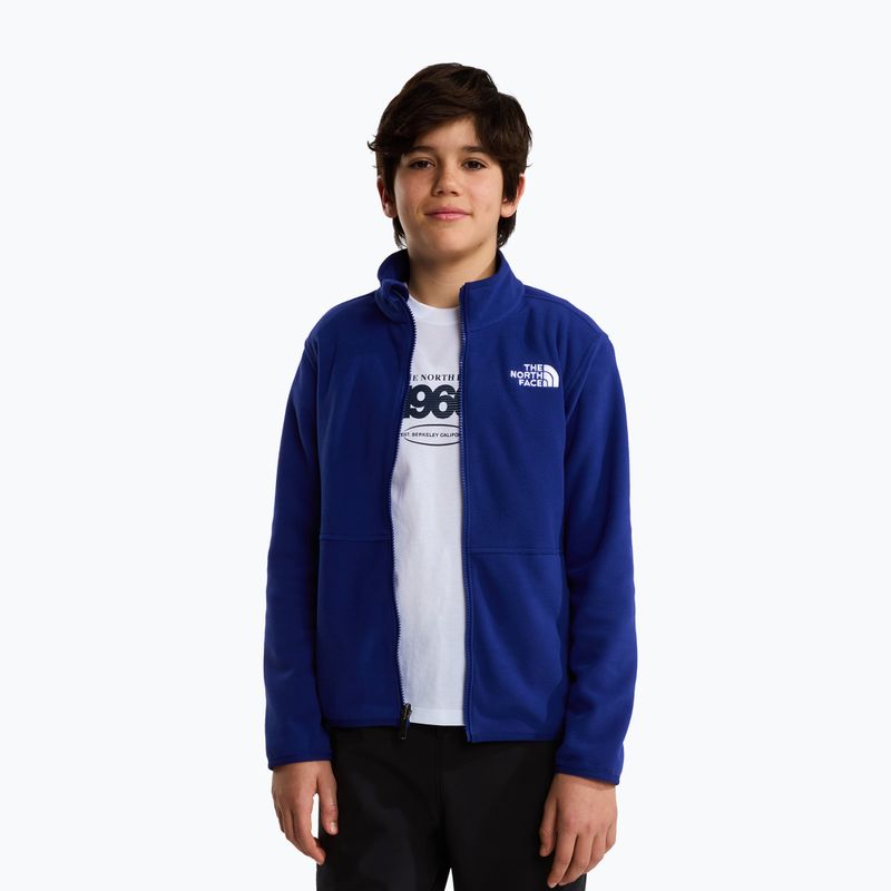 Dětská fleecová mikina The North Face Glacier Full Zip bold blue 4