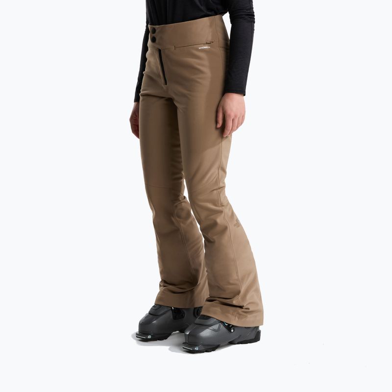 Dámské lyžařské kalhoty The North Face Snoga Regular garnet