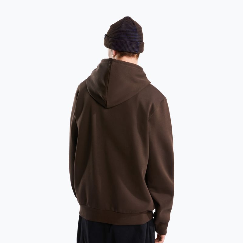 Pánská mikina The North Face Evolution Simple Dome Regular Hoodie dark chestnut 3