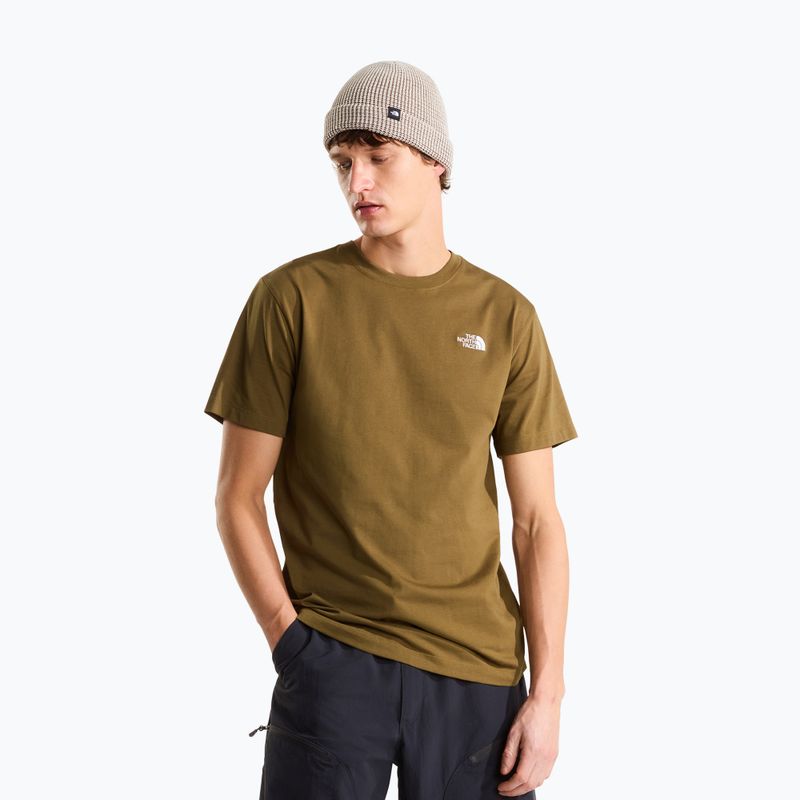 Pánské tričko na lezení The North Face Evolution Simple Dome Regular SS caraway seed